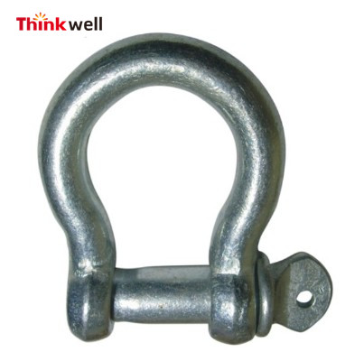 Thinkwell Forged Galvanized Type européen Bow Manille 