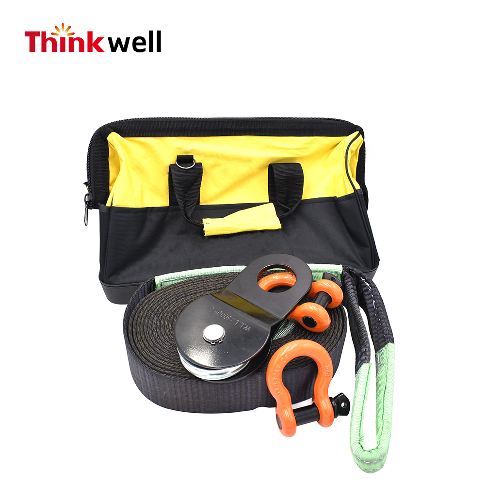 Kit d'équipement de récupération d'outils d'urgence 4X4